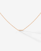 LUAMAYA Tiny Letter Necklace