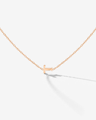 LUAMAYA Tiny Letter Necklace