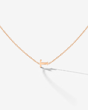 LUAMAYA Tiny Letter Necklace