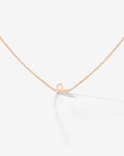 LUAMAYA Tiny Letter Necklace