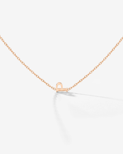 LUAMAYA Tiny Letter Necklace
