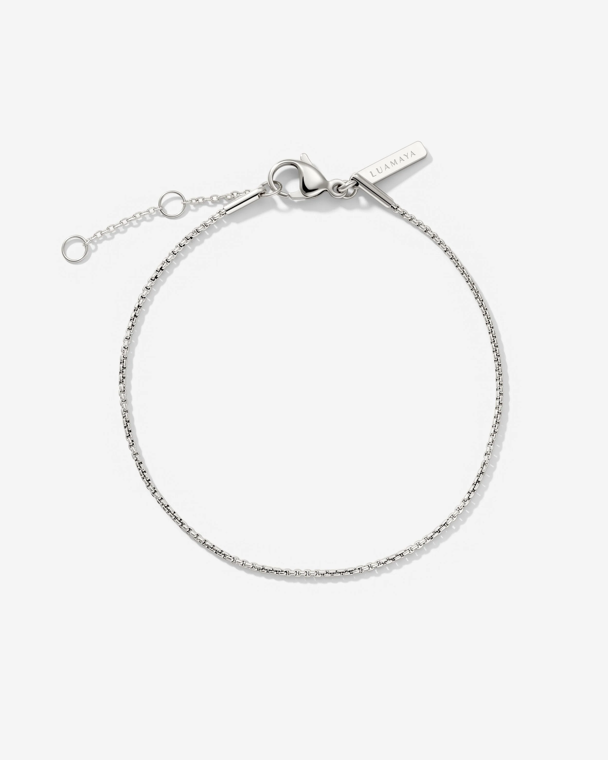 LUAMAYA Round Box Chain Bracelet