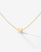 LUAMAYA Tiny Letter Necklace