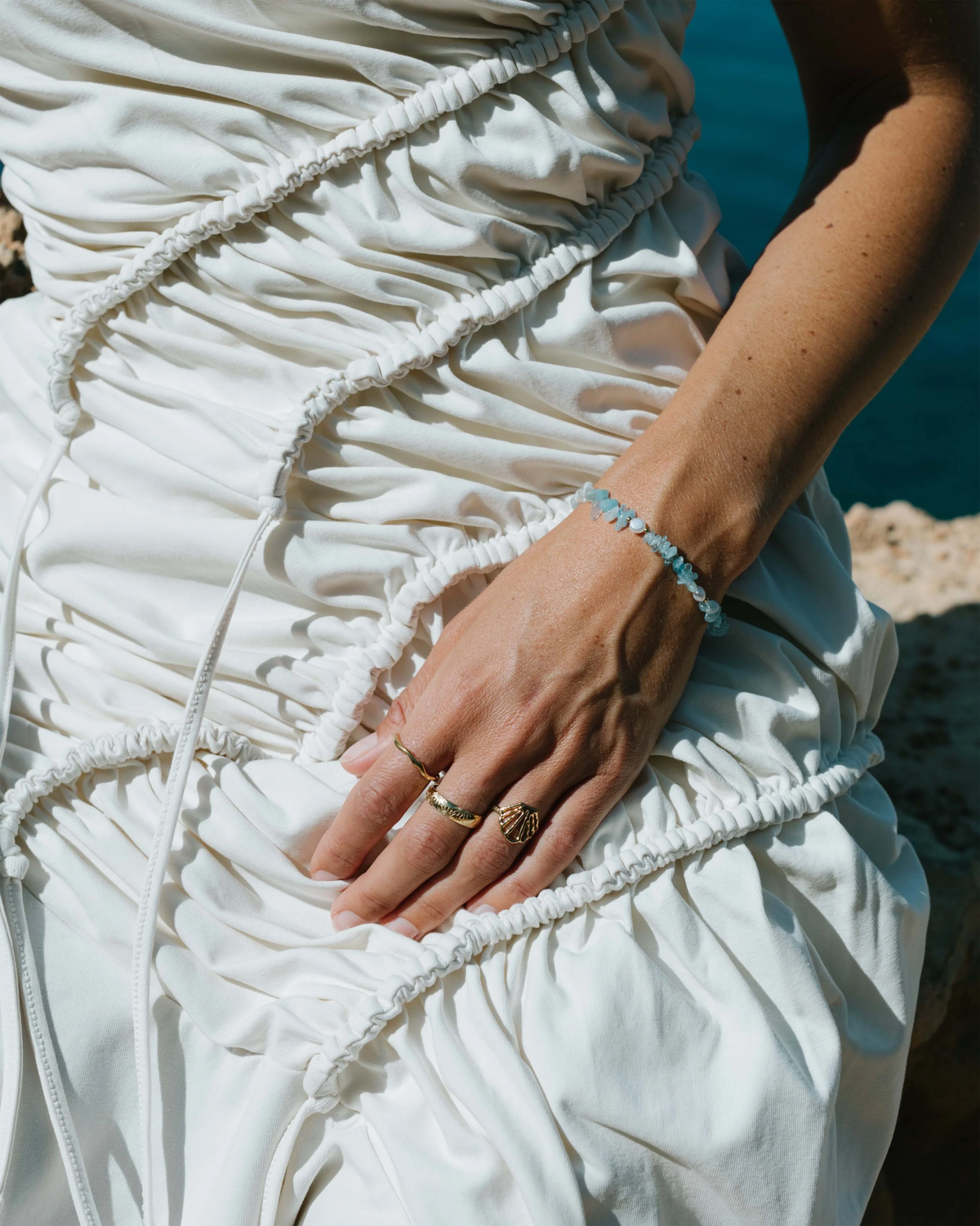 LUAMAYA Seafoam Bracelet