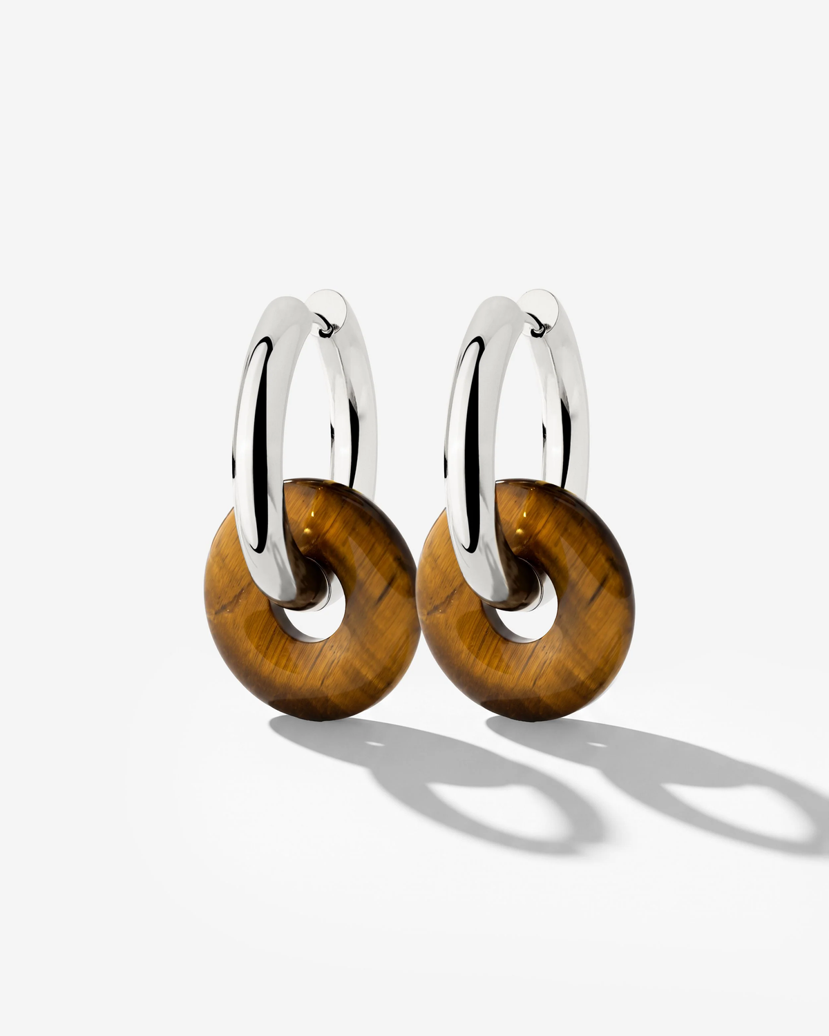 LUAMAYA Chunky Earthen Hoop Set Medium