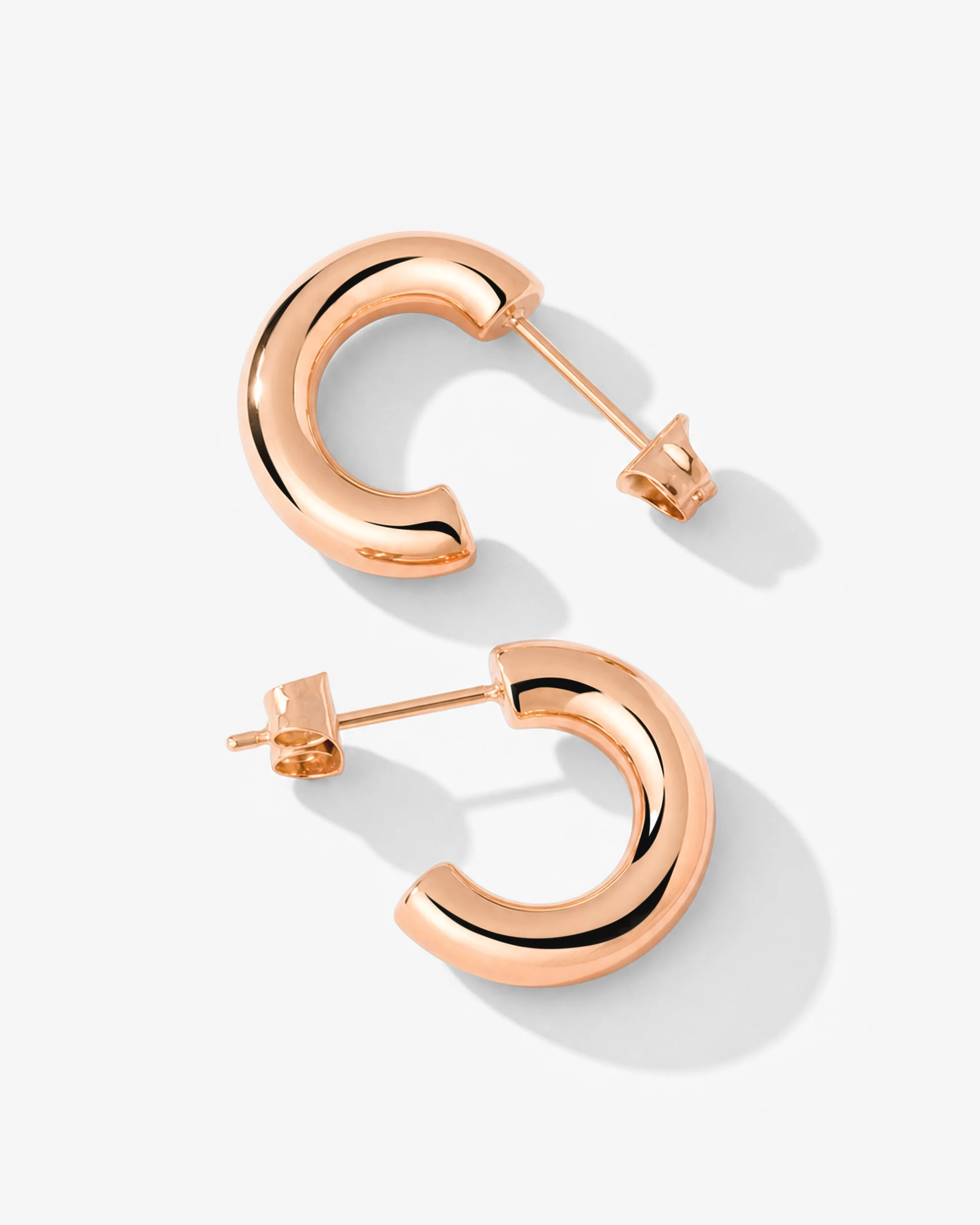 LUAMAYA Inner Light Hoop Studs