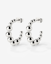 LUAMAYA Infinite Beads Hoop Studs