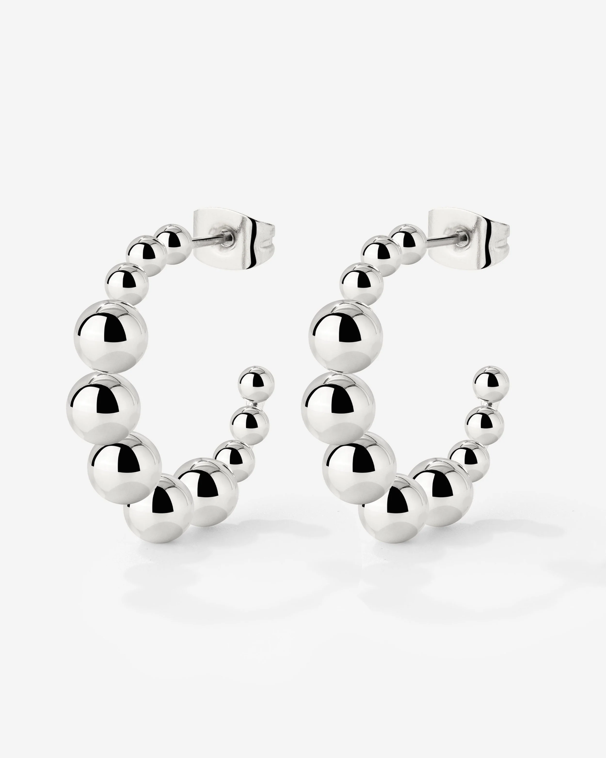 LUAMAYA Infinite Beads Hoop Studs