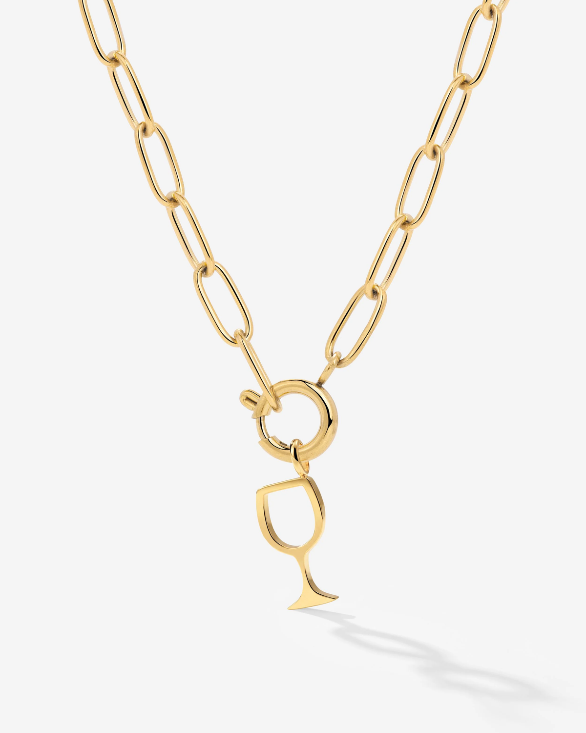 LUAMAYA Vino Amore Oval Links Necklace Set