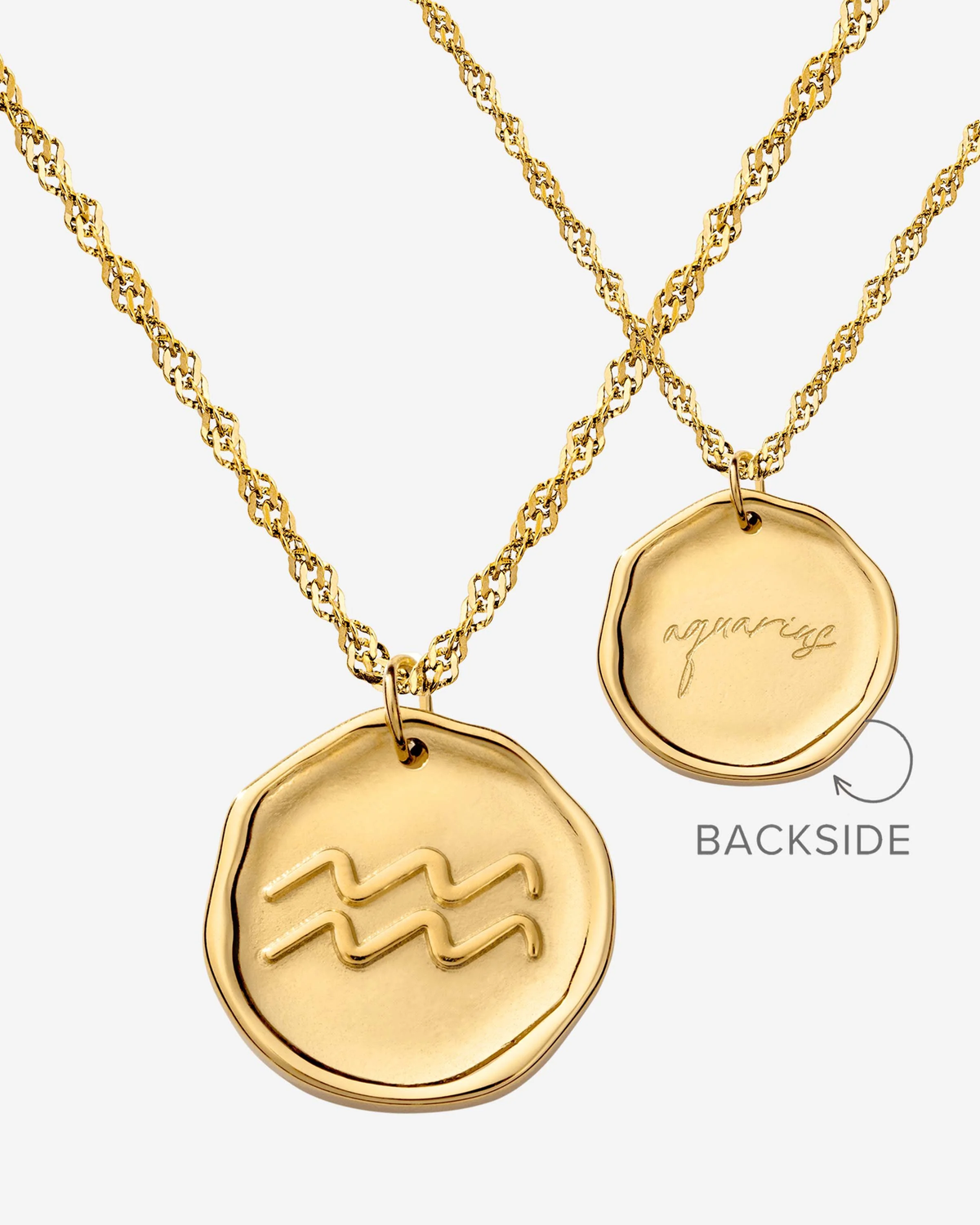 LUAMAYA Zodiac Necklace Gold