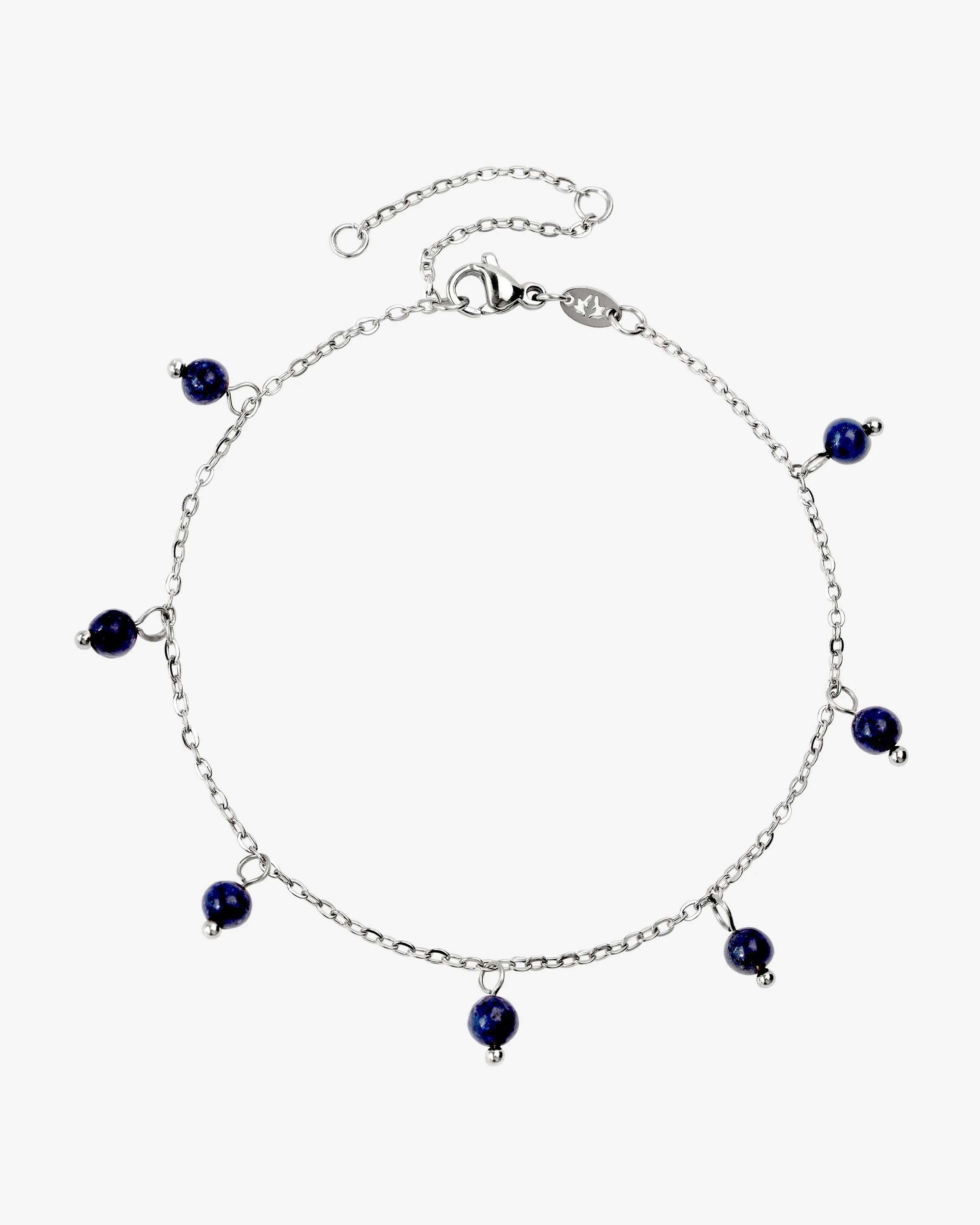LUAMAYA Blue Bay Anklet Silber Fusskette
