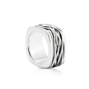Sterlingsilber Ring in Mumienstil R-149-M