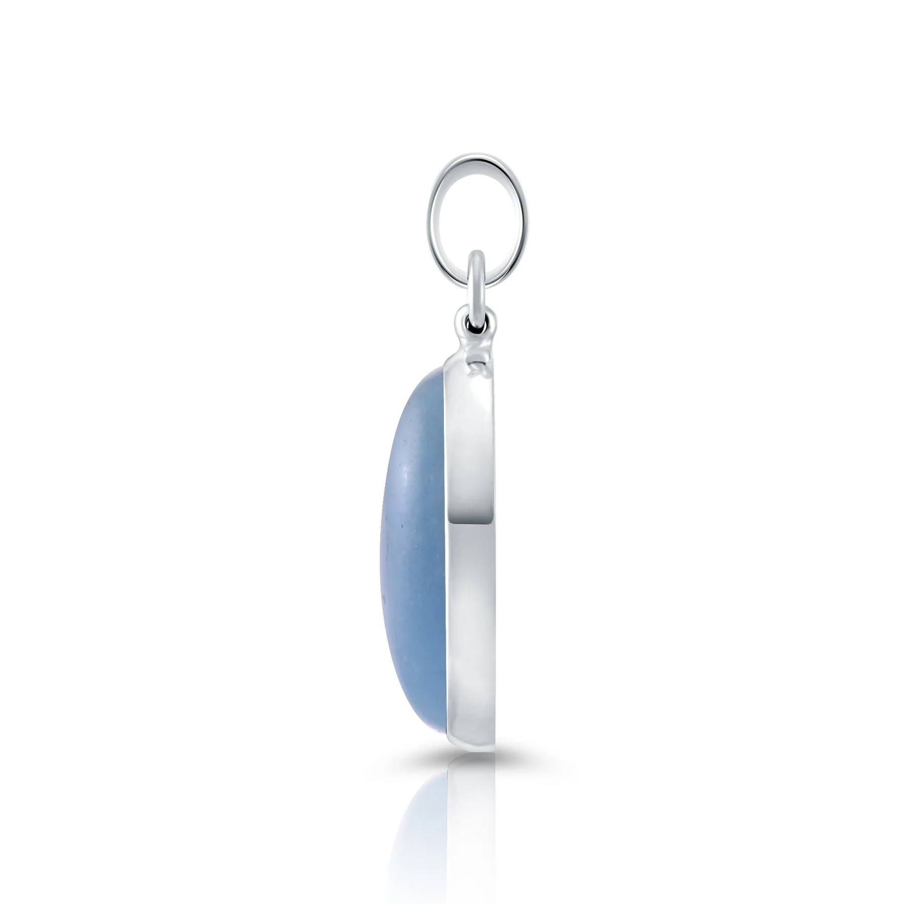 Anhänger aus Sterlingsilber mit einem Aquamarin P-3982