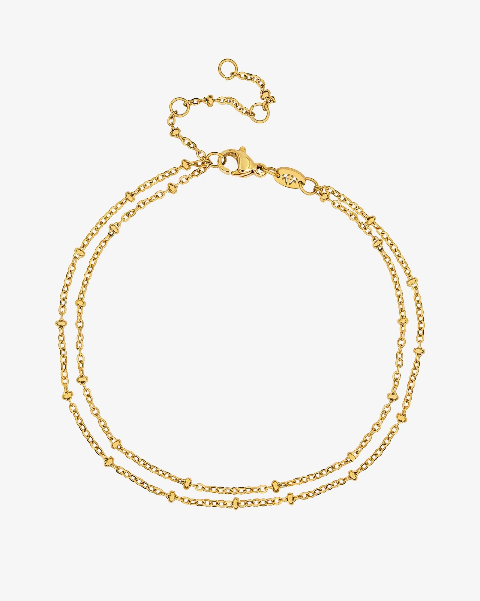 LUAMAYA Puebla Anklet Gold Fusskette