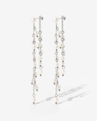 LUAMAYA Cascade Pearl Earrings
