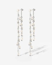 LUAMAYA Cascade Pearl Earrings