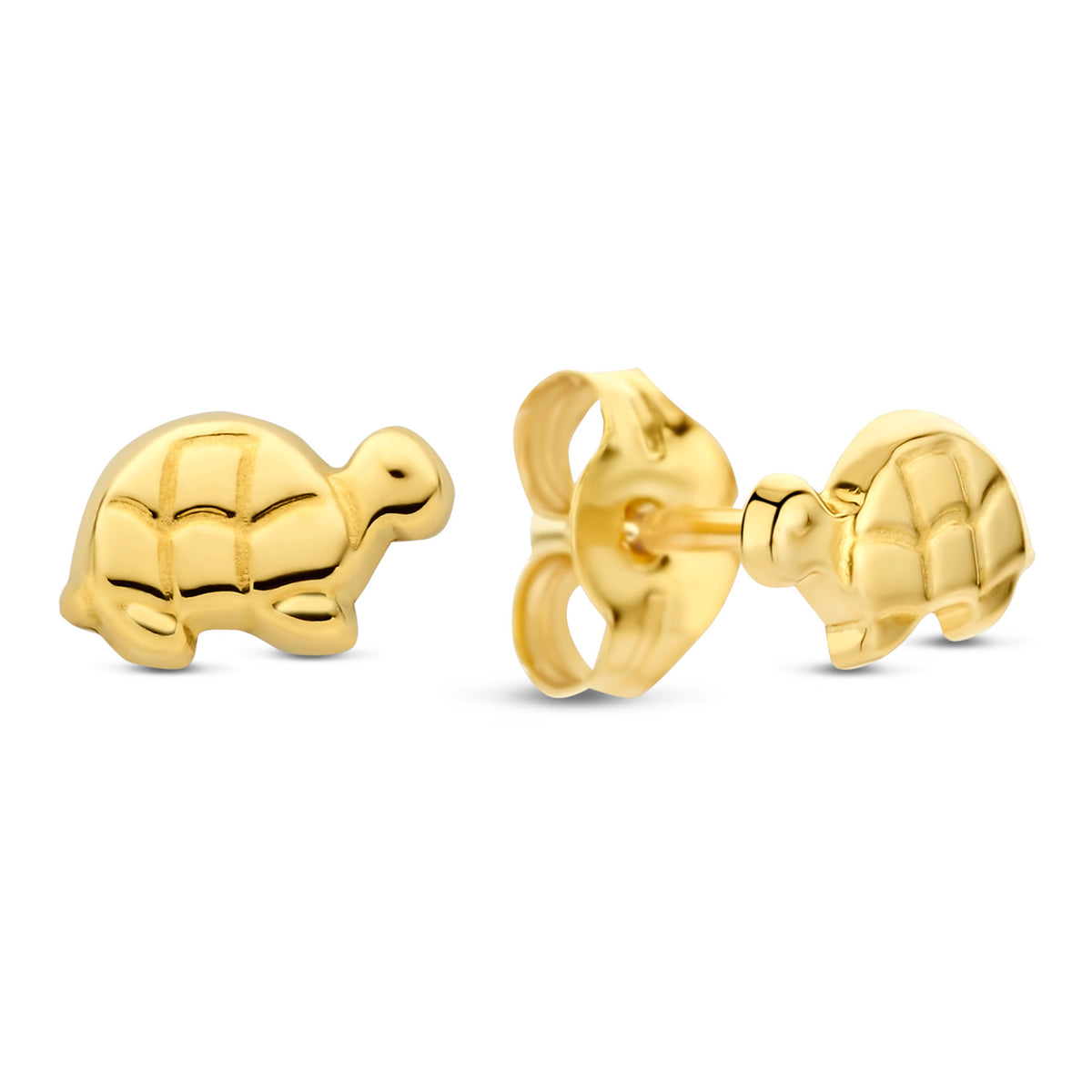 Ohrstecker Schildkröte 6mm Gold 585 58088