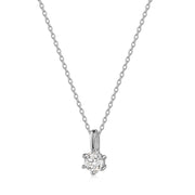 Lovebird Anhänger mit Lab Grown Brillant 0,20 ct. Weißgold 585 LB693