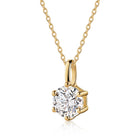 Lovebird Anhänger mit Lab Grown Brillant 1,00 ct. Gelbgold 585 LB696