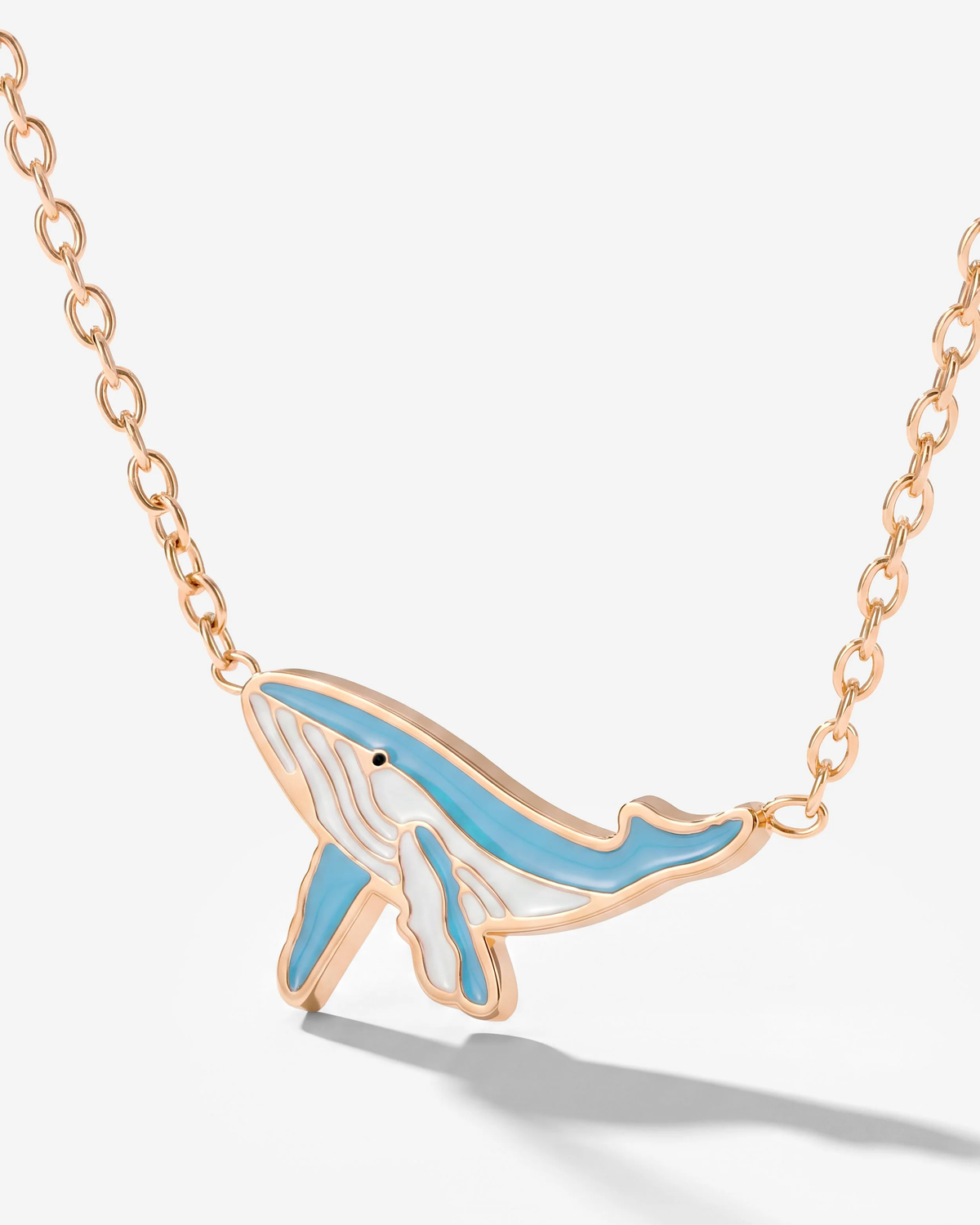 LUAMAYA Blue Whale Necklace