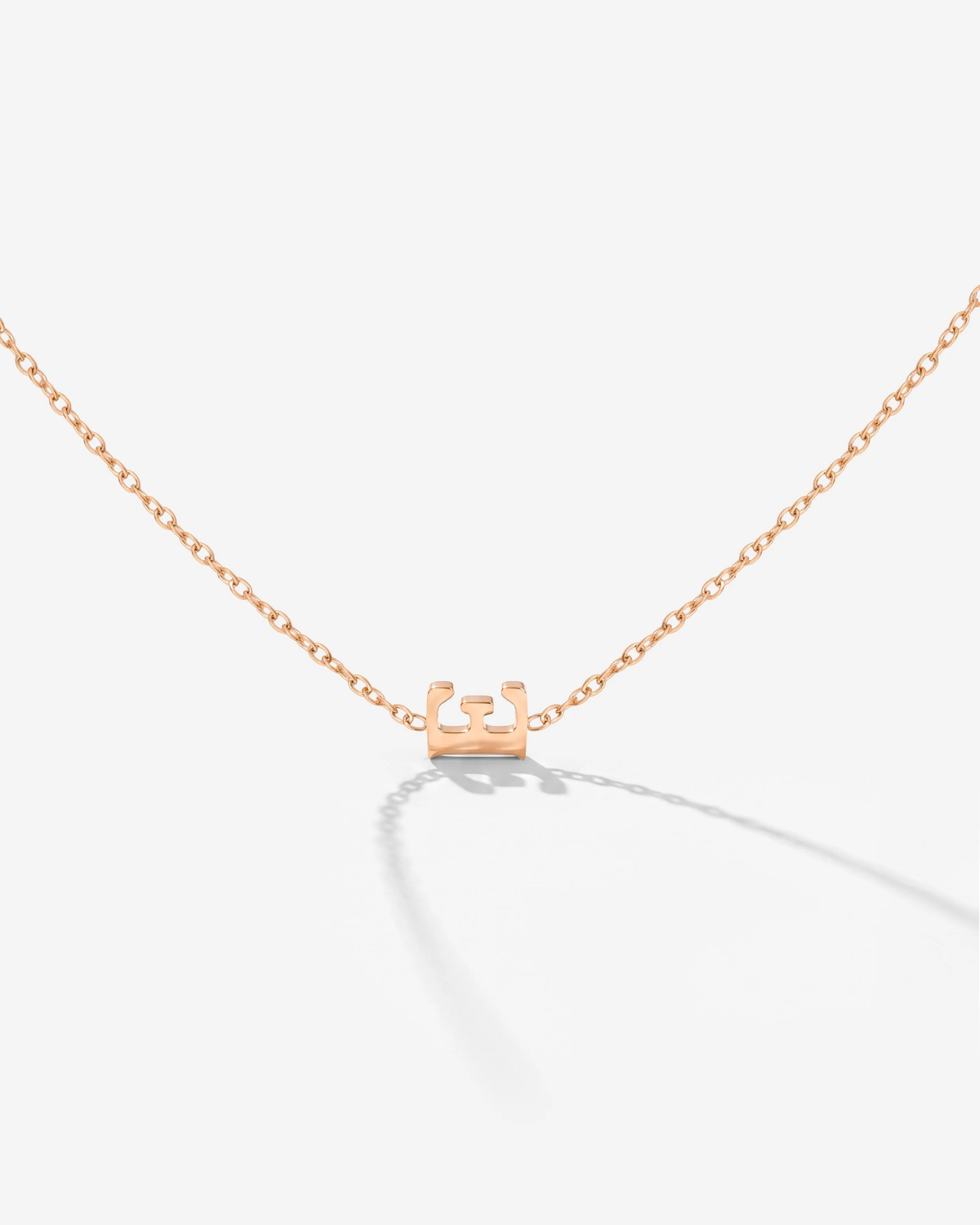LUAMAYA Tiny Letter Necklace
