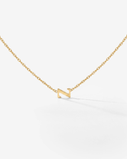 LUAMAYA Tiny Letter Necklace