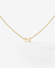 LUAMAYA Tiny Letter Necklace