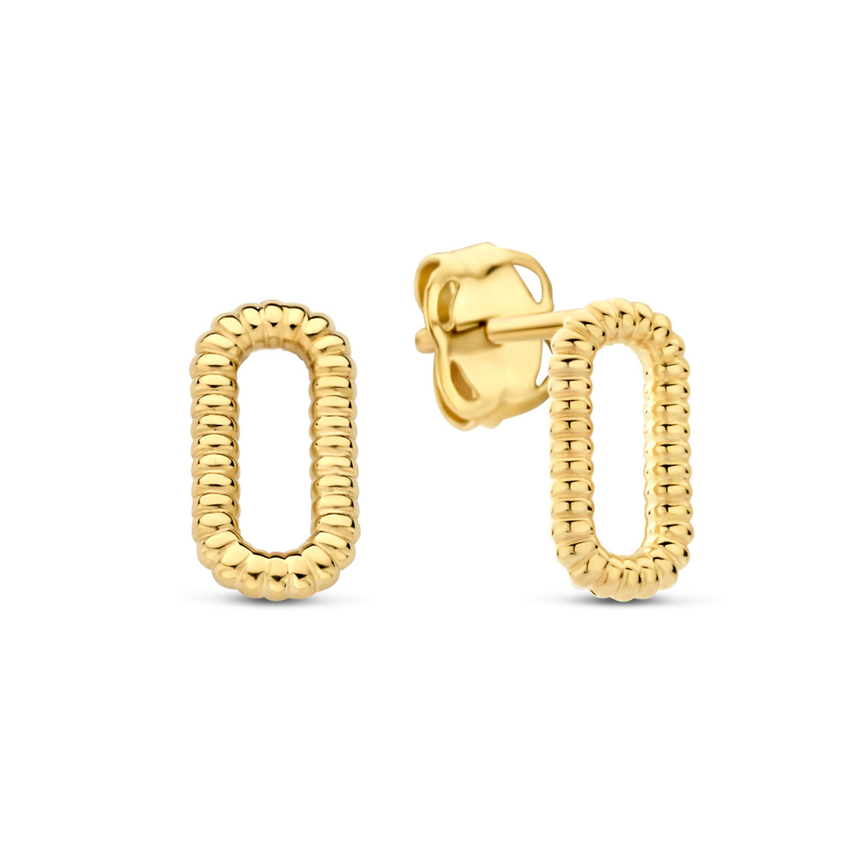 Ohrstecker Oval Gold 585 57889