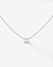 LUAMAYA Tiny Letter Necklace