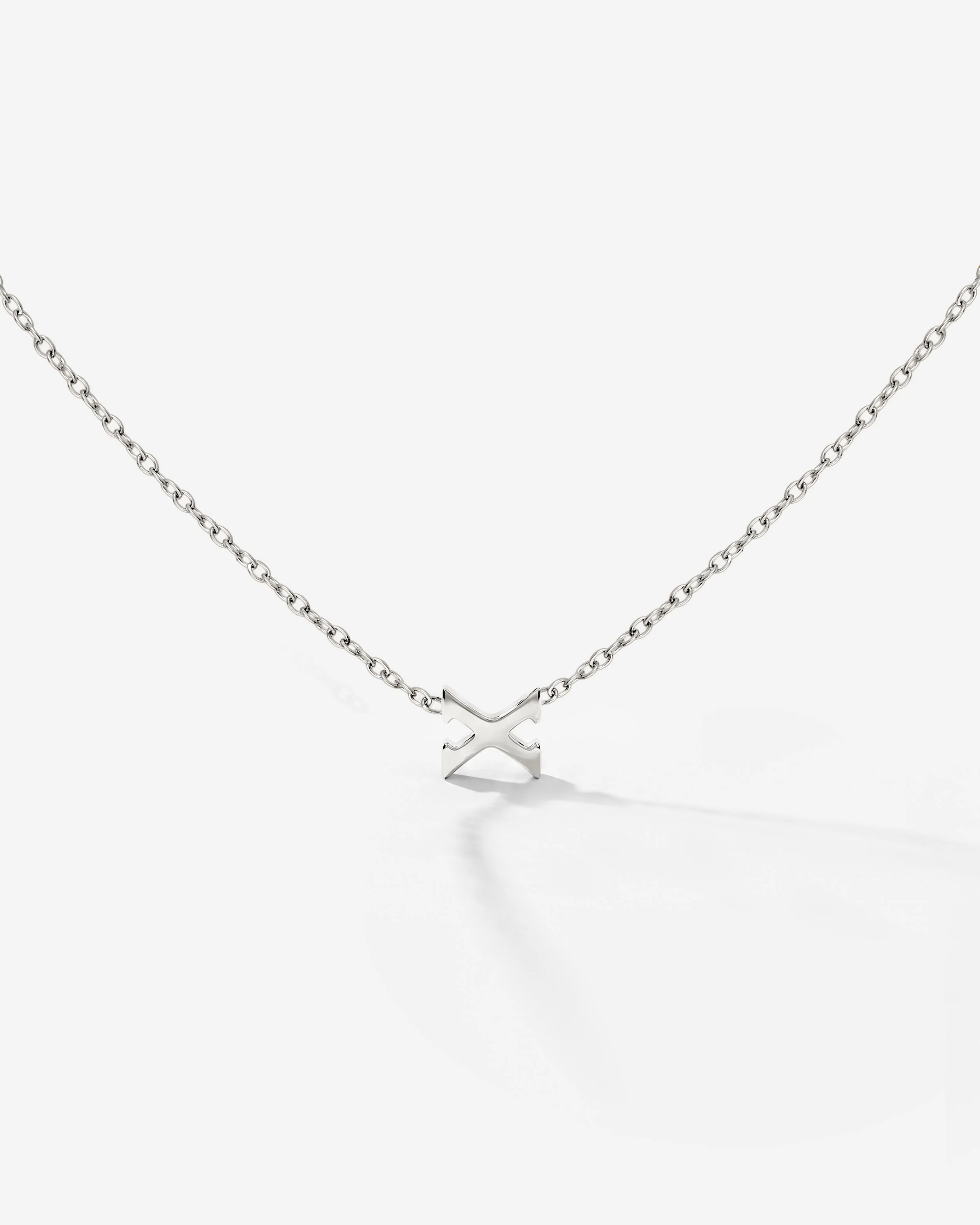 LUAMAYA Tiny Letter Necklace ABC