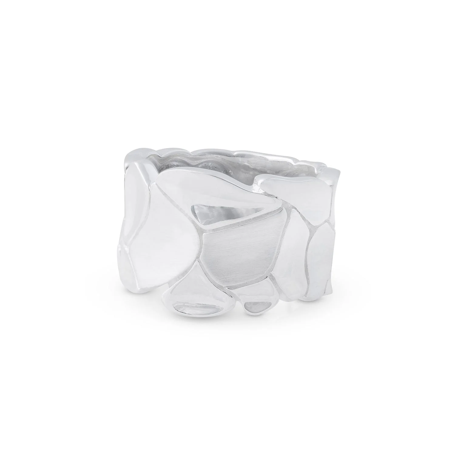 Wunderschöner Ring aus Sterlingsilber mit modernem Design 20-1013