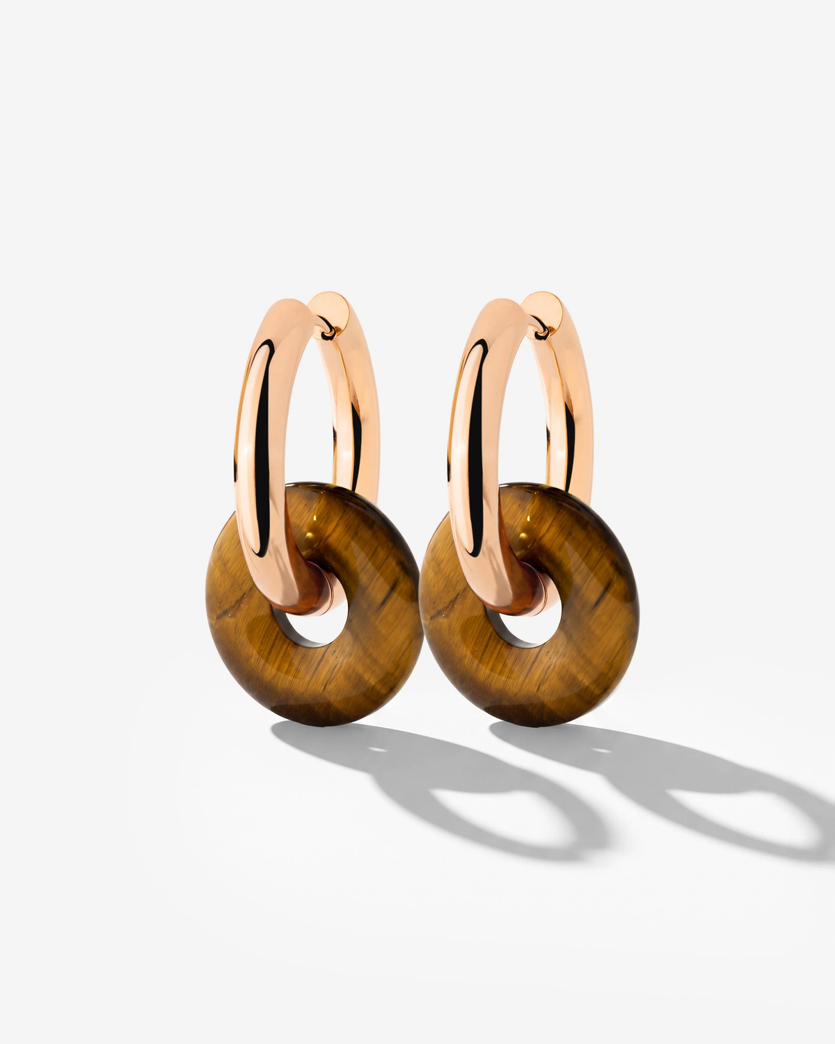 LUAMAYA Chunky Earthen Hoop Set Medium