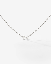LUAMAYA Tiny Letter Necklace