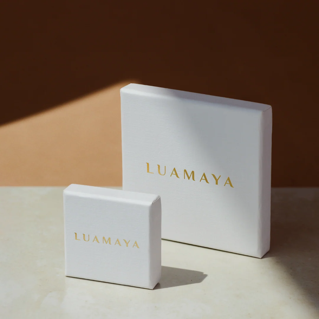 LUAMAYA Celaya Anklet Silber Fusskette