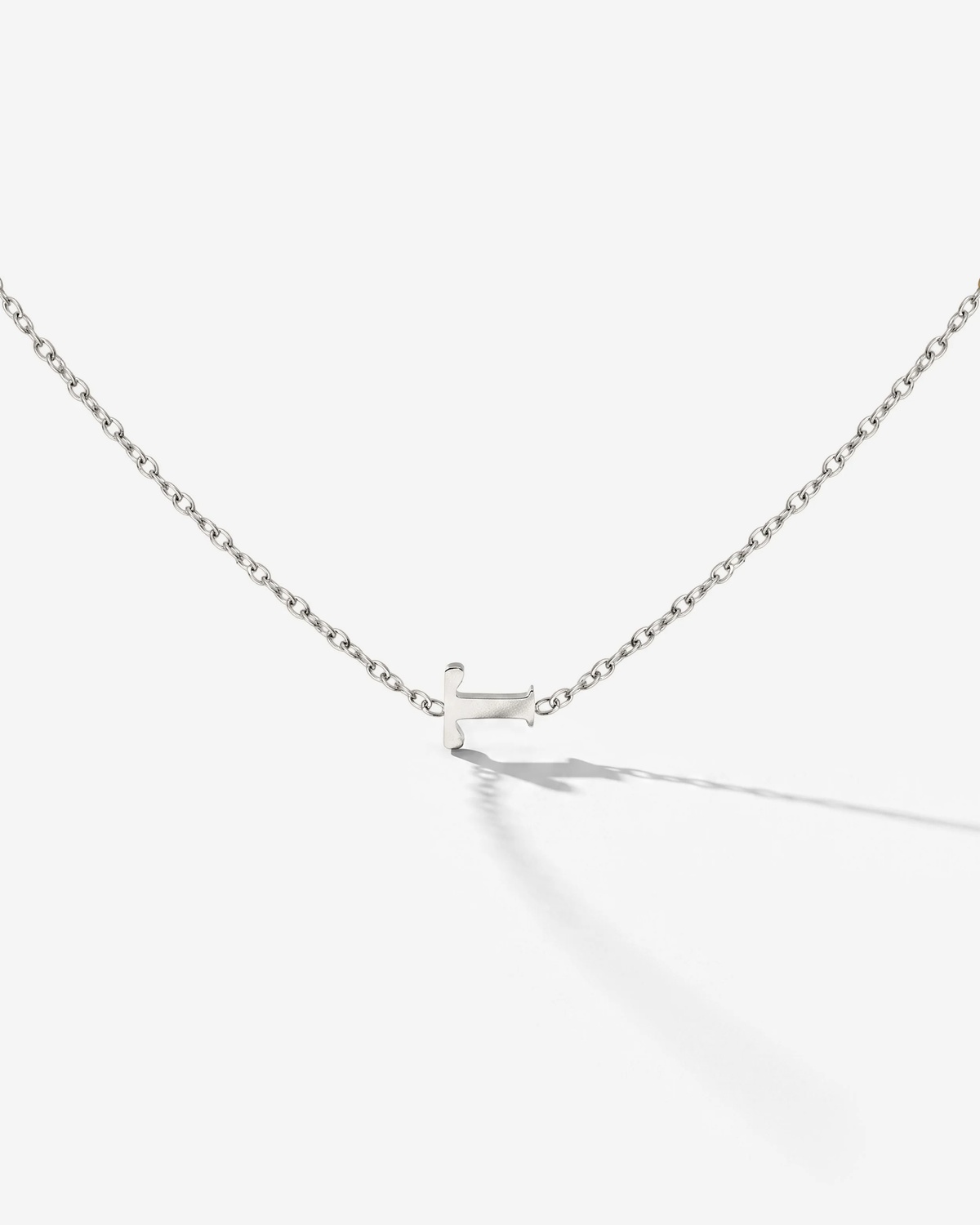 LUAMAYA Tiny Letter Necklace