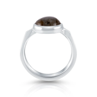 Ring aus Sterlingsilber mit wunderschönem rundem Labradorit SR-4435