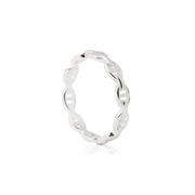 Ring aus Sterlingsilber mit Marineglieder RI-10014P