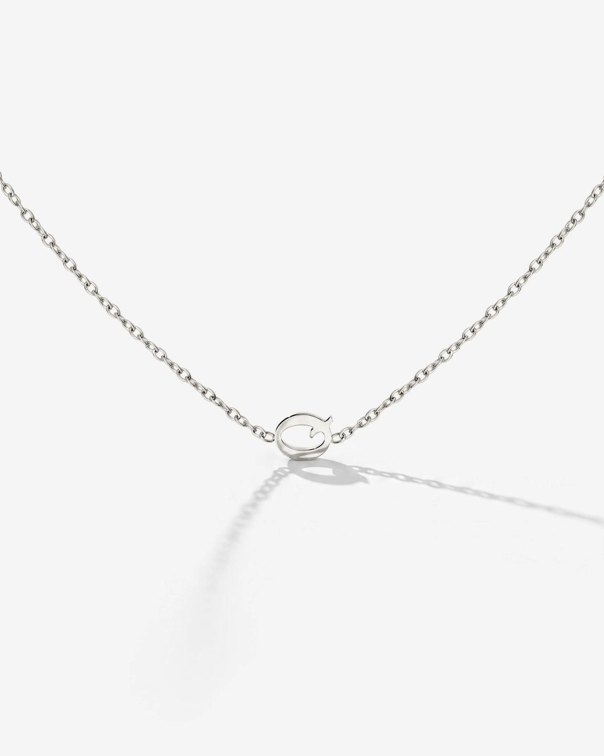 LUAMAYA Tiny Letter Necklace
