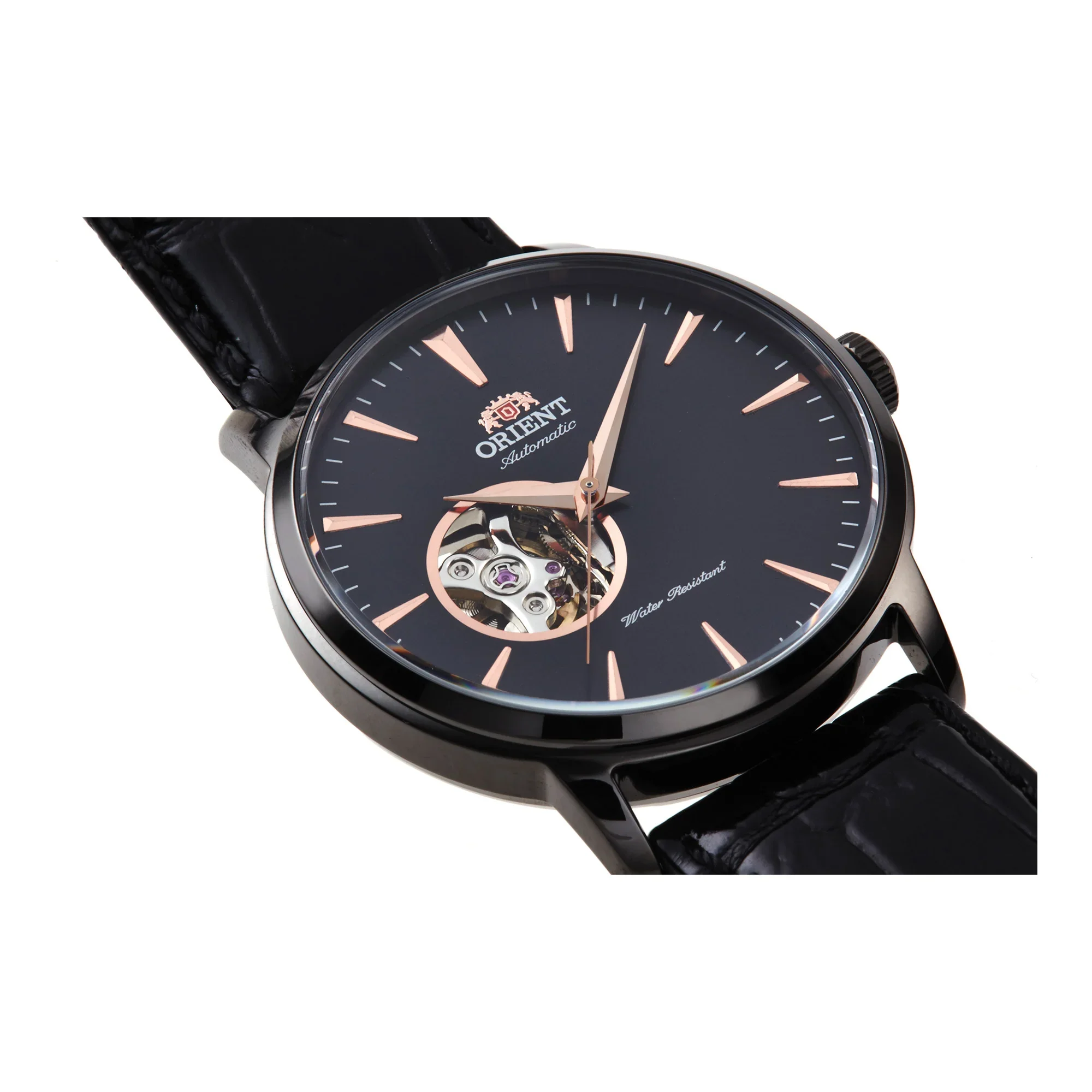 Orient Open Heart 41mm Schwarz AG02001B