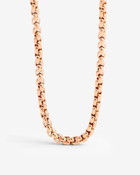 LUAMAYA Round Box Chain Necklace