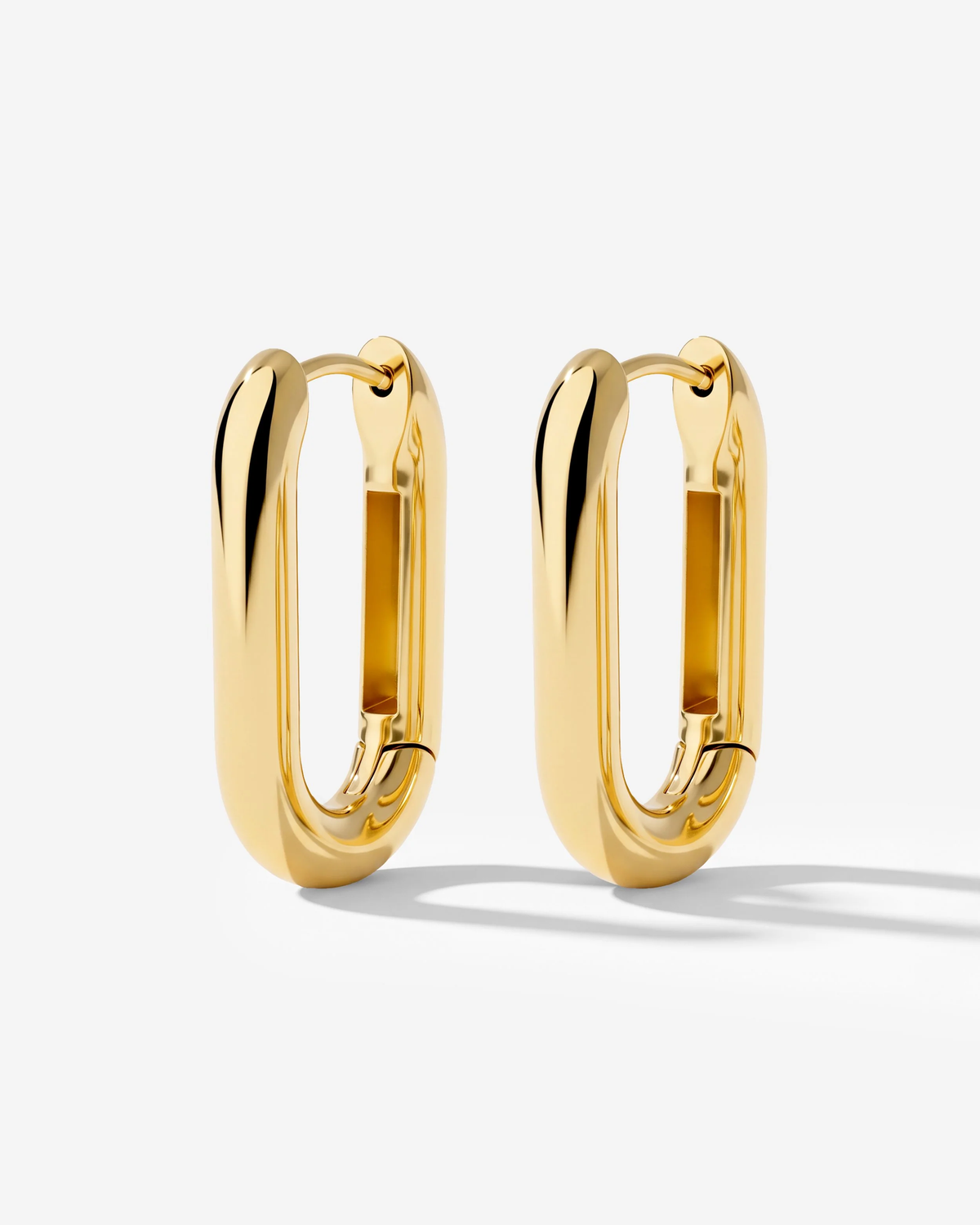 LUAMAYA Chunky Oval Hoops Small