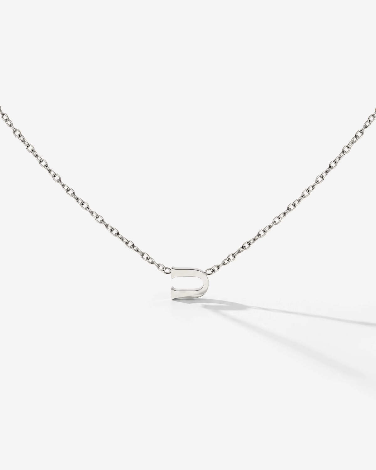 LUAMAYA Tiny Letter Necklace