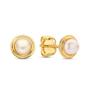 Ohrstecker Süßwasserzuchtperle Gold 585 57865