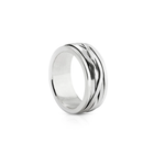 Ring aus Sterlingsilber im Mumienstil R-182-M