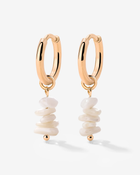 LUAMAYA Shell Relic Hoop Set Small