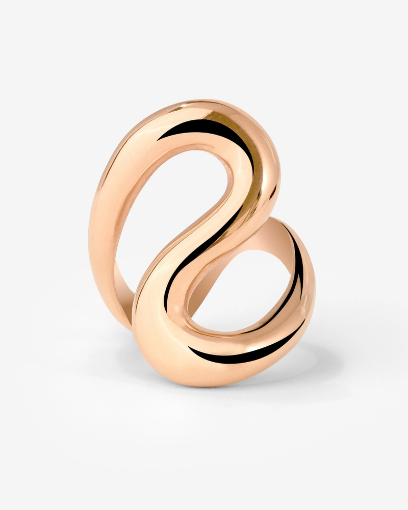 LUAMAYA Coiled Ring Gold