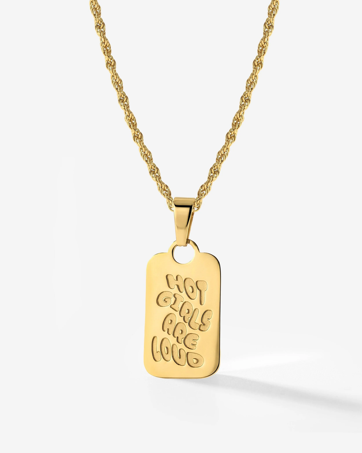 LUAMAYA Hot girls are loud Necklace