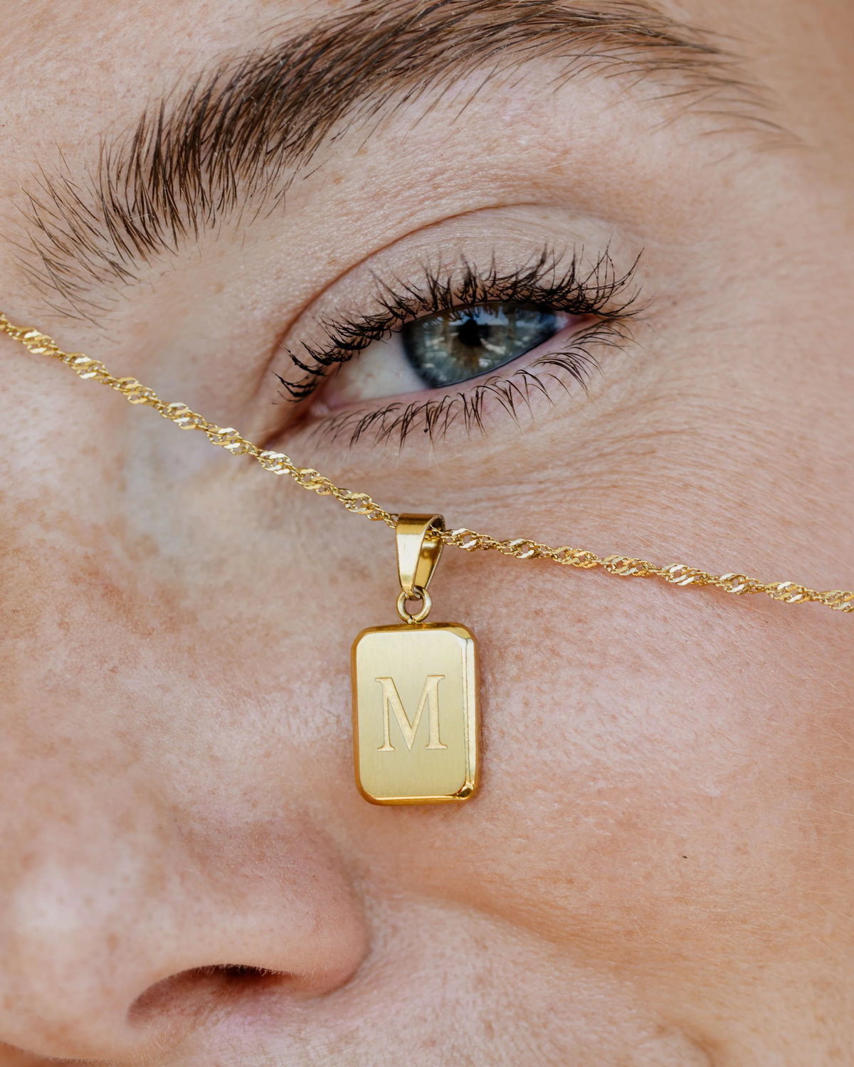 LUAMAYA Letter Necklace