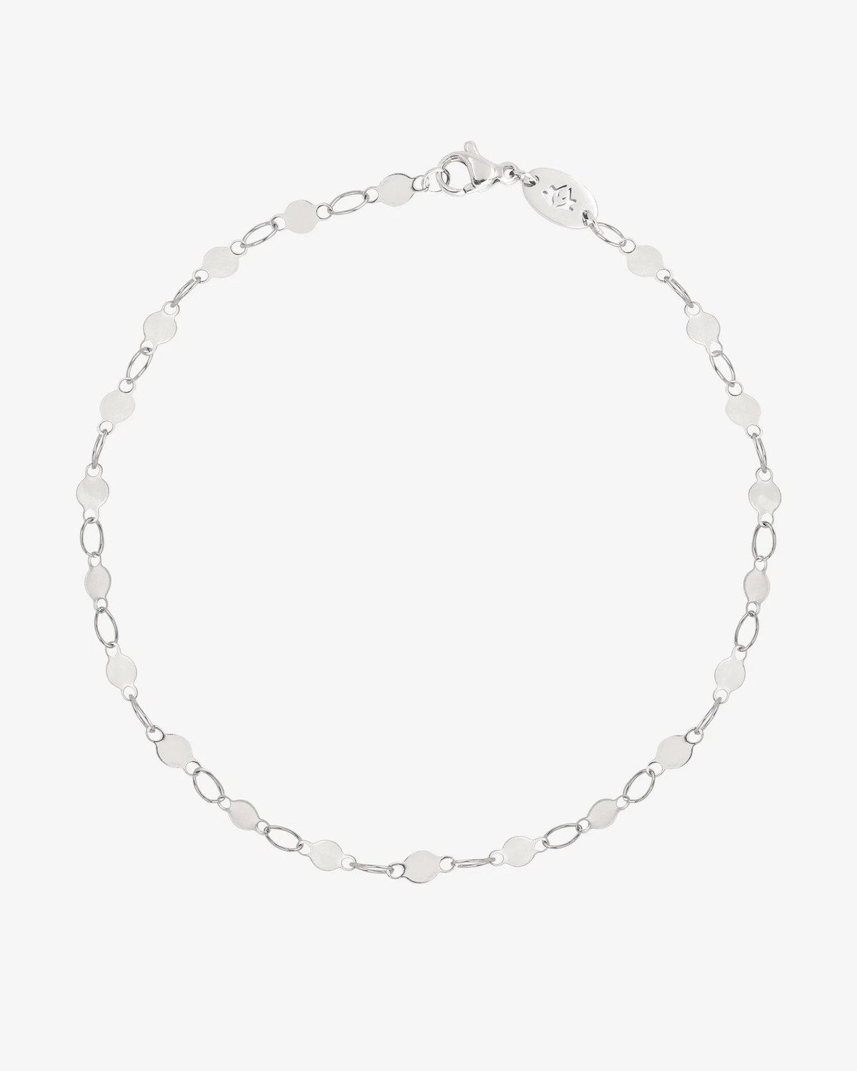 LUAMAYA Spring Babe Anklet Silber Fusskette