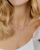 LUAMAYA Forever Blue Daisy Necklace